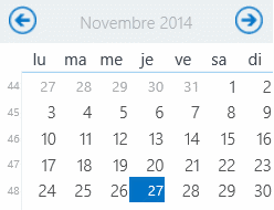 Calendrier Calendrier