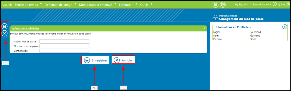 Fenêtre de type « saisie de données » Fenêtre de type « saisie de données »